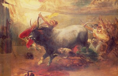 The Bull Fight by Leonardo Alenza